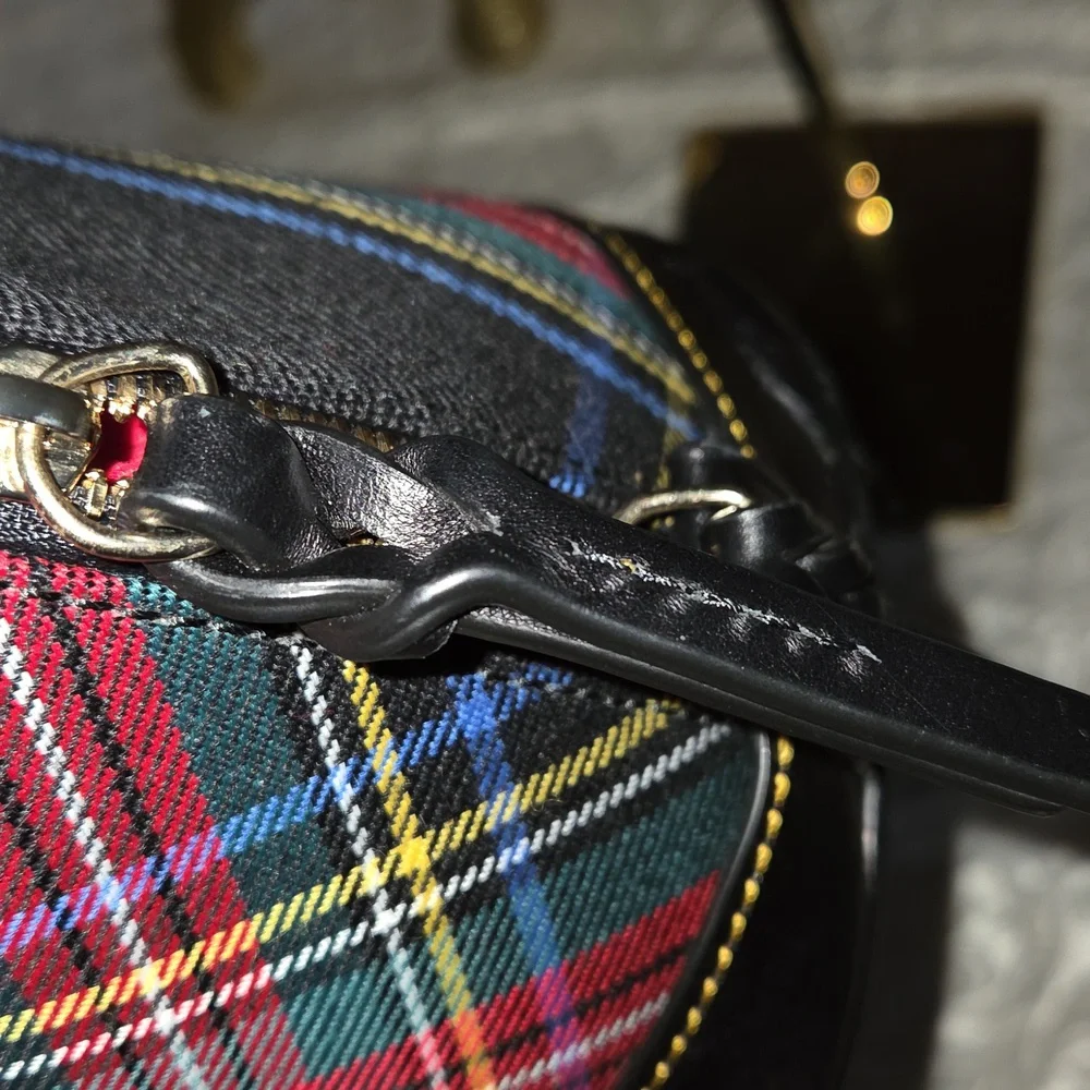 Dooney & Bourke Tartan Dome Satchel